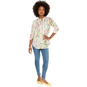 Joe Browns Women's Patchwork Floral Printed Cotton Blouse, Regular, Multi, UK 10 Joe Browns Women's Patchwork Floral Printed Cotton Blouse, Regular, Multi, UK 10