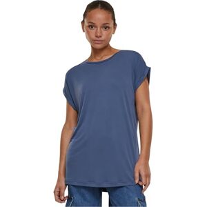 Urban Classics Women's Ladies Modal Extended Shoulder Tee T-Shirt, Vintage Blue, XS Urban Classics Women's Ladies Modal Extended Shoulder Tee T-Shirt, Vintage Blue, XS