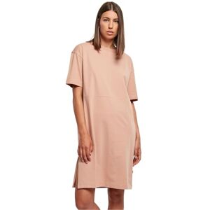 Urban Classics Women's Ladies Organic Oversized Slit Tee Dress, Amber, 5XL Urban Classics Women's Ladies Organic Oversized Slit Tee Dress, Amber, 5XL