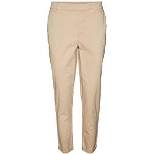 VERO MODA Women's VMMAYRA MR Tapered Cotton Pant, Irish Cream, XS/32 VERO MODA Women's VMMAYRA MR Tapered Cotton Pant, Irish Cream, XS/32