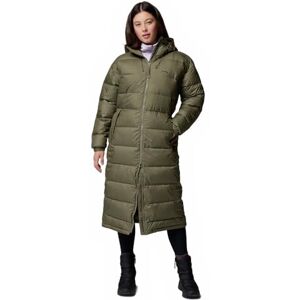 Columbia Women's Pike Lake 3 Long Jacket, Hooded Puffer Jacket, Stone Green, XS Columbia Women's Pike Lake 3 Long Jacket, Hooded Puffer Jacket, Stone Green, XS