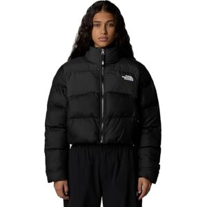 The North Face Women's Cropped Saikuru Jacket, Tnf Black/Asphalt Grey, XXL The North Face Women's Cropped Saikuru Jacket, Tnf Black/Asphalt Grey, XXL