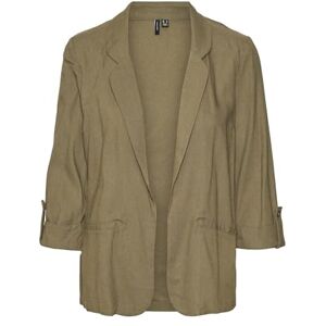 VERO MODA Women's Vmjesmilo 3/4 Loose Blazer WVN Ga Noos, Capers, 12 VERO MODA Women's Vmjesmilo 3/4 Loose Blazer WVN Ga Noos, Capers, 12