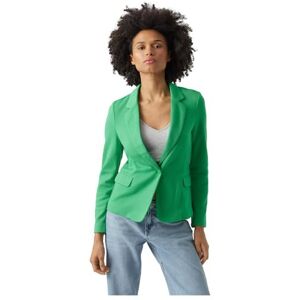 VERO MODA Women's Vmjulia Ls Blazer Dnm Noos, Bright Green, 12 UK VERO MODA Women's Vmjulia Ls Blazer Dnm Noos, Bright Green, 12 UK