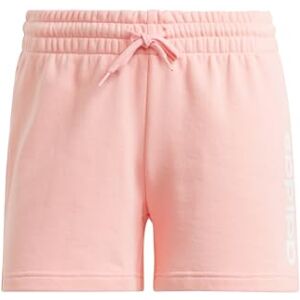 adidas Women's Essentials Linear French Terry Shorts, Semi Pink Spark, S adidas Women's Essentials Linear French Terry Shorts, Semi Pink Spark, S