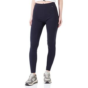 Tommy Hilfiger Women's Heritage Slim Hilfiger Legging Ww0ww37347 Leggings, Blue (Desert Sky), S Tommy Hilfiger Women's Heritage Slim Hilfiger Legging Ww0ww37347 Leggings, Blue (Desert Sky), S