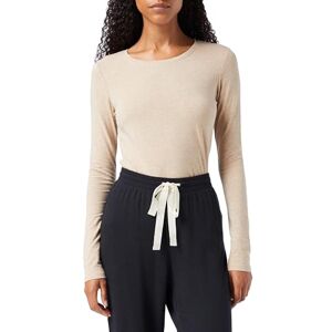 Amazon Essentials Women's Regular-Fit Long-Sleeve Crewneck T-Shirt (Available in Plus Size), Tan Heather, XXL Amazon Essentials Women's Regular-Fit Long-Sleeve Crewneck T-Shirt (Available in Plus Size), Tan Heather, XXL