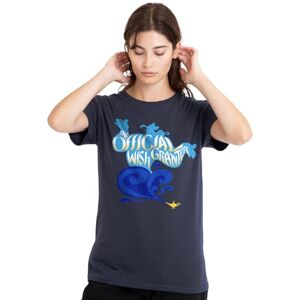 Disney Aladdin Official Wish Granter, The Genie Ladies T Shirt, Deep Navy, Large Disney Aladdin Official Wish Granter, The Genie Ladies T Shirt, Deep Navy, Large