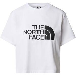 The North Face Women's S/S Cropped Easy T-Shirt, TNF White, XL The North Face Women's S/S Cropped Easy T-Shirt, TNF White, XL