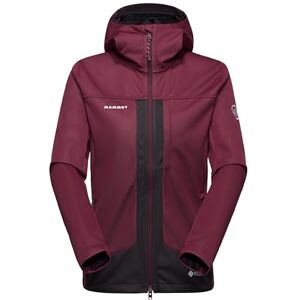 Mammut Ultimate VIII SO Hooded Jacket Women Outdoor Softshell Clothing for Hiking Vin-Black, XS Mammut Ultimate VIII SO Hooded Jacket Women Outdoor Softshell Clothing for Hiking Vin-Black, XS