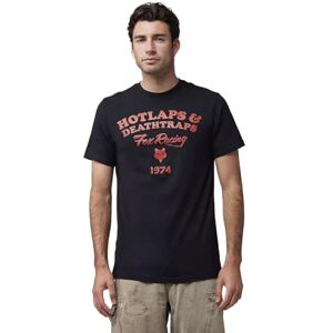 Fox Hotlaps Premium Unisex Adult T-Shirt, Black, L Fox Hotlaps Premium Unisex Adult T-Shirt, Black, L