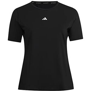 adidas Women's Techfit Short Sleeve Training Tee (Plus Size), Black/White, XXL Plus adidas Women's Techfit Short Sleeve Training Tee (Plus Size), Black/White, XXL Plus