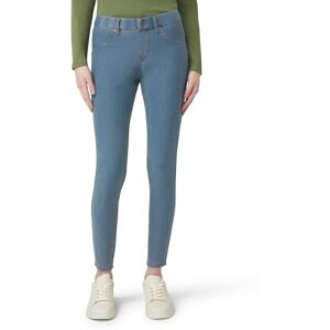 HUE Women's Essential Denim Leggings, Stone Acid Wash, 2X HUE Women's Essential Denim Leggings, Stone Acid Wash, 2X