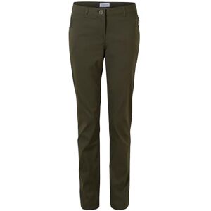 Craghoppers Womens Kiwi II Pro Smart Dry Walking Trousers - Mid Khaki Craghoppers Womens Kiwi II Pro Smart Dry Walking Trousers - Mid Khaki