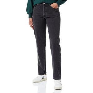 JJXX Women's Jxseoul R3049 DNM Straight Mw Jeans, Black Denim, 27W x 30L JJXX Women's Jxseoul R3049 DNM Straight Mw Jeans, Black Denim, 27W x 30L