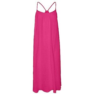 VERO MODA Women's Vmnatali Nia Singlet 7/8 Dress WVN Casual, Pink Yarrow, L VERO MODA Women's Vmnatali Nia Singlet 7/8 Dress WVN Casual, Pink Yarrow, L