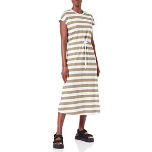 ONLY Women's ONLMAY S/S MIDI Stripe Dress JRS, Mermaid/Stripes:Cloud Dancer (kia), S ONLY Women's ONLMAY S/S MIDI Stripe Dress JRS, Mermaid/Stripes:Cloud Dancer (kia), S