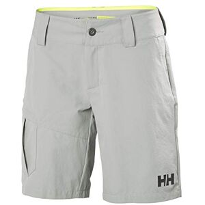 Helly Hansen Women's W QD Cargo Shorts, Grey Fog, 28 Helly Hansen Women's W QD Cargo Shorts, Grey Fog, 28