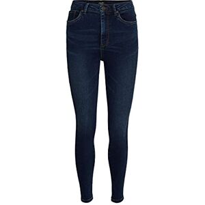VERO MODA Bestseller A/S Women's Vmsophia Hr Ri3137 Noos Skinny Jeans, Dark Blue Denim, L / 30L VERO MODA Bestseller A/S Women's Vmsophia Hr Ri3137 Noos Skinny Jeans, Dark Blue Denim, L / 30L