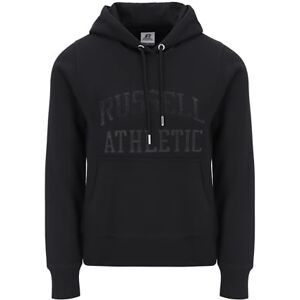 Russell Athletic A31012-IO-099 BEL-PULL OVER HOODY Sweatshirt Women's PEARL Size XS Russell Athletic A31012-IO-099 BEL-PULL OVER HOODY Sweatshirt Women's PEARL Size XS