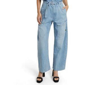 G-STAR Women's Belted Cargo Loose Jeans, Blue (Sun Faded Blue Mist D24361-D252-G342), 27W / 28L G-STAR Women's Belted Cargo Loose Jeans, Blue (Sun Faded Blue Mist D24361-D252-G342), 27W / 28L