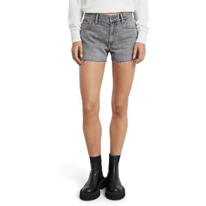 G-STAR Women's True Denim Shorts Raw Edge , Grey (faded grey neblina D24376-D537-G324), 27 G-STAR Women's True Denim Shorts Raw Edge , Grey (faded grey neblina D24376-D537-G324), 27