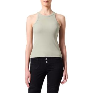 VERO MODA Women's Vmchloe Short Tank Top JRS Noos, Seagrass, XS VERO MODA Women's Vmchloe Short Tank Top JRS Noos, Seagrass, XS