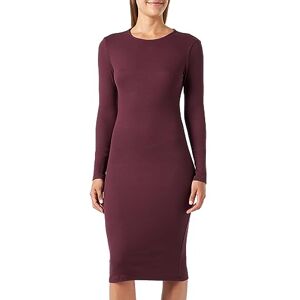 VERO MODA Women's Vmroma Ls BKN Dress JRS Noos, Winetasting, M VERO MODA Women's Vmroma Ls BKN Dress JRS Noos, Winetasting, M