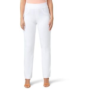 HUE Women's Super Soft Stretch High Rise Denim Leggings, No Side Seams, White, XL HUE Women's Super Soft Stretch High Rise Denim Leggings, No Side Seams, White, XL