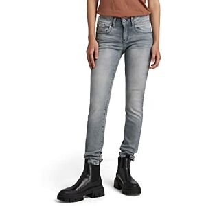 G-STAR Women's Lynn Mid Skinny Jeans, Grey (faded industrial grey D06746-9882-B336), 24W / 30L G-STAR Women's Lynn Mid Skinny Jeans, Grey (faded industrial grey D06746-9882-B336), 24W / 30L