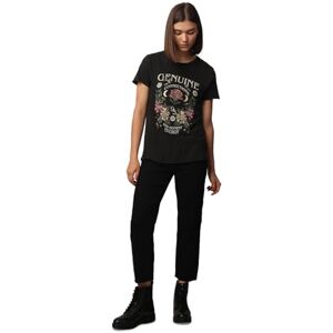 ONLY Onllucy Women's T-Shirt XS S M L XL Black Grey 100% Cotton Crew Neck ONLY Onllucy Women's T-Shirt XS S M L XL Black Grey 100% Cotton Crew Neck