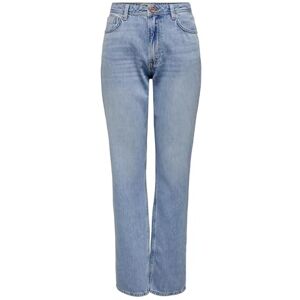ONLY Women's Onljaci Mw Straight DNM Cro158 Noos Jeans, Light Blue (Light Blue Denim), 27W x 30L ONLY Women's Onljaci Mw Straight DNM Cro158 Noos Jeans, Light Blue (Light Blue Denim), 27W x 30L