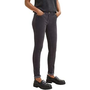 TOM TAILOR Ladie's 1034190 Alexa Slim Velvet Pants, 15417-Evident Anthracite, 32W / 32L TOM TAILOR Ladie's 1034190 Alexa Slim Velvet Pants, 15417-Evident Anthracite, 32W / 32L