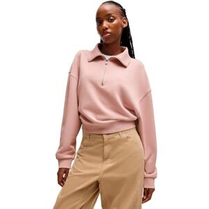 Hugo Boss Women's Djone_b Sweatshirt, Open Pink, XL Hugo Boss Women's Djone_b Sweatshirt, Open Pink, XL