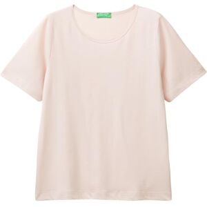 United Colors of Benetton Women's T-Shirt 31vkd104k, Pink, S United Colors of Benetton Women's T-Shirt 31vkd104k, Pink, S