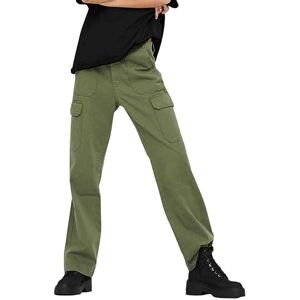 ONLY Women's ONLMALFY HW Cargo Pant PNT, Kalamata, L / 32L ONLY Women's ONLMALFY HW Cargo Pant PNT, Kalamata, L / 32L