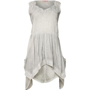 Joe Browns Women's Lace Neck Sleeveless Tunic Shirt, Grey, 14 Joe Browns Women's Lace Neck Sleeveless Tunic Shirt, Grey, 14