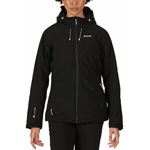 Regatta Womens Highton Stretch Waterproof Jacket Black 10 Regatta Womens Highton Stretch Waterproof Jacket Black 10