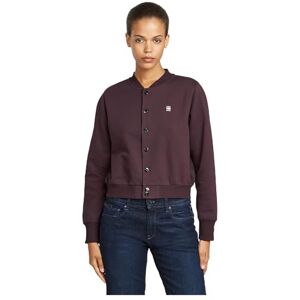 G-STAR Women's Bomber Long Sleeve Sweater, Purple (Lt Maze D25502-a613-8880), M G-STAR Women's Bomber Long Sleeve Sweater, Purple (Lt Maze D25502-a613-8880), M