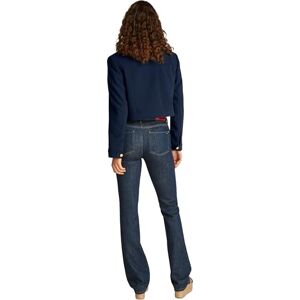 Tommy Hilfiger Women's Gold Button Short Blazer, Blue (Dark Night Navy), 8 Tommy Hilfiger Women's Gold Button Short Blazer, Blue (Dark Night Navy), 8