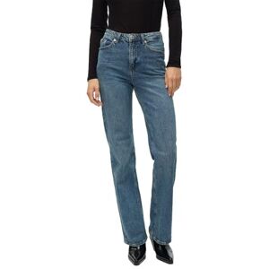 VERO MODA Female Wide Cut VMTESSA High Waist Wide Cut Jeans, Medium Blue (Medium Blue Denim), 33W x 32L VERO MODA Female Wide Cut VMTESSA High Waist Wide Cut Jeans, Medium Blue (Medium Blue Denim), 33W x 32L