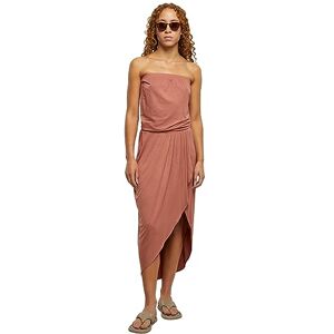 Urban Classics Women's Ladies Viscose Bandeau Dress T-Shirt, Terracotta, 4XL Plus Urban Classics Women's Ladies Viscose Bandeau Dress T-Shirt, Terracotta, 4XL Plus