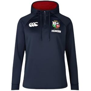 Canterbury British & Irish Lions Women's 2025 1/4 Zip Hoody, Dark Sapphire, 8 Canterbury British & Irish Lions Women's 2025 1/4 Zip Hoody, Dark Sapphire, 8