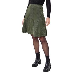 Joe Browns Women's Cutabout Denim Knee Length Skirt, Regular, Green, UK 14 Joe Browns Women's Cutabout Denim Knee Length Skirt, Regular, Green, UK 14