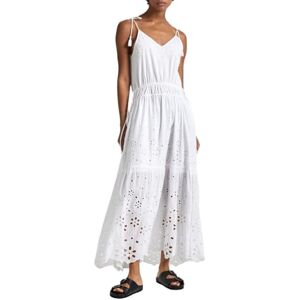 Pepe Jeans Women's Dusana Dress, White (White), S Pepe Jeans Women's Dusana Dress, White (White), S