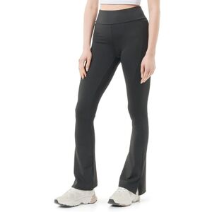 Koton Women's Flare Leggings Slit Detail High Rise Sweatpants, Black(999), S Koton Women's Flare Leggings Slit Detail High Rise Sweatpants, Black(999), S