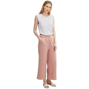 TOM TAILOR Ladie's 1032045 Culotte Fabric Pants, 29515-Nude Rose, 38W / 28L TOM TAILOR Ladie's 1032045 Culotte Fabric Pants, 29515-Nude Rose, 38W / 28L
