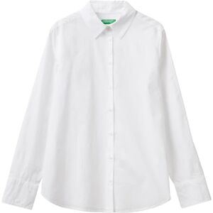 United Colors of Benetton Women's 5cqydq06u Shirt, Optical White 101, XS United Colors of Benetton Women's 5cqydq06u Shirt, Optical White 101, XS