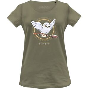 HARRY POTTER Women's Wohapomts336 T-Shirt, Khaki, S HARRY POTTER Women's Wohapomts336 T-Shirt, Khaki, S