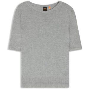 Boss Women's C_fiaffusa Knitted_Sweater, 001black, L Boss Women's C_fiaffusa Knitted_Sweater, 001black, L